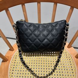 Underarm bags caviar cowhide women's handbag Crossbody purse Fashion shell bag 8043