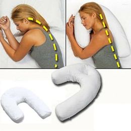 Pillow U Shaped Sleeper Neck And Back Side Sleeping Pro Therapeutic Solid Spine Sleep Health