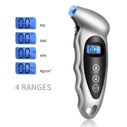 Digital Car Tyre Tyre Air Pressure Gauge Metre LCD Display Manometer Barometers Tester for Car Truck Motorcycle