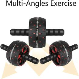 Big Ab Roller for Abs Workout Ab Roller Wheel Exercise Equipment For Core Workout Abdominal Wheel Roller For Home Gym Muscle