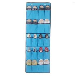 Storage Boxes Hanging Shoe Organiser Over The Door 20-Pocket Rack Shelf Hanger Holder Bag