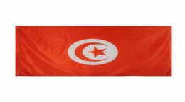 Tunisia Flag High Quality 3x5 FT 90x150cm Flags Festival Party Gift 100D Polyester Indoor Outdoor Printed Flags Banners3352726