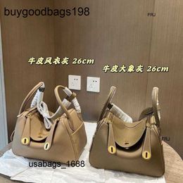 Designer Lindyss Bags Shoulder New Mom Head Layer Cowhide Doctor Leather Womens One Portable Pillow Have Logo