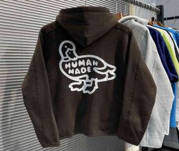 Men039s Hoodies Sweatshirts Zip Up Hoodie Harajuku Hip Hop Sweatshirt Men Clothing Skateboard Japanese Streetwear Wo6185164