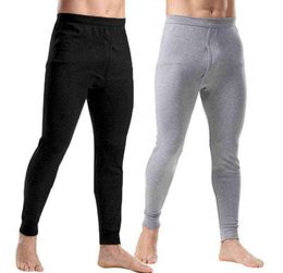 Men Long Johns Winter Thermal Underwear Warm Thermo Underpants Mens Elastic Leggings Pants for Male Clothes 2111234912930