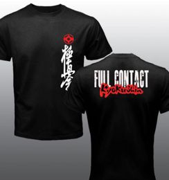 New Mas Oyama Full Contact Karate Kyokushin Kai Kan Japa Kanji Symbol T Shirt Man Short Sleeve Heavy Cotton Top Tee Shirt Plus3338283