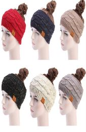 Knitted Crochet Headband Women Winter Sports Hairband Turban Yoga Head Band Ear Muffs Cap Headbands Party Favour 6 Colours Z72445078