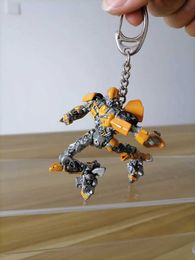 Diecast Model Cars Transformer action diagram with movable and collectible PVC pendant and bumblebee roller toy added S2452744