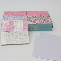 15*15cm 72pcs/lot Children's Square Handmade Mix Colour Origami Paper DIY Art Course Materials Embossing Machine Paper
