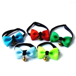 Dog Collars 200pcs/lot Pet Cat Bow Tie Bowtie Neck Accessory Necklace Collar Puppy Pets Dogs Cats Accessories