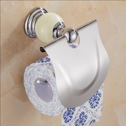 Brass and Jade Bathroom Accessories Set, Chrome Tolet Brush,Paper Holder,Towel Bar,Soap basket,Towel Rack bathroom Hardware set