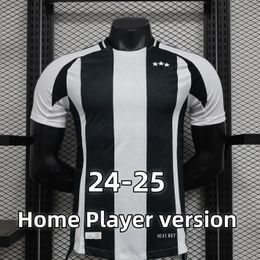24/25 Juventus Soccer Jerseys Home Mens Uniforms Jersey Fans and Player Version Man Football Shirts Kids Kits