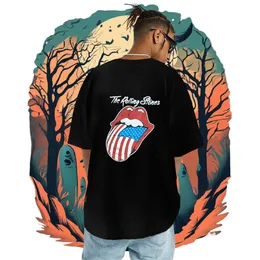 Classic T-Shirts for Men Black Oversized Men Tshirts Beach Breathable Crew Neck Cotton 5A Top Tees