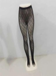 Sexy Mesh Long Stockings For Women Luxury Womens Letters Tights Net Stocking Ladies Wedding Party Pantyhose2263360