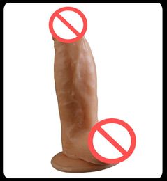 Super Realistic Suction Cup Dildo 3 size Adult Sex Toys For Woman Real Feel Soft Dildos Fake Penis2148958