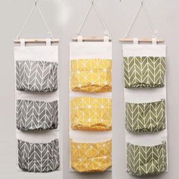 Storage Boxes Bag Hanging Door Wall Student Dormitory Artefact Wardrobe Fabric Bathroom