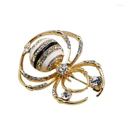 Brooches Women Big Spider Brooch Party Costume Accessories Pins For Woman Retro Animal Alloy Gift Jewellery