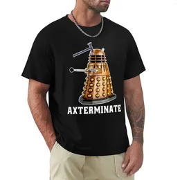 Men's Polos Axterminate - Axe Throwing T-Shirt Anime Plus Sizes Aesthetic Clothes Vintage Black T Shirts For Men