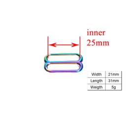Metal Non-Welded plating Roller Pin Adjuster buckles For Backpacks Straps cat dog collar accessory for 10mm 15mm 20mm 25mm 30mm