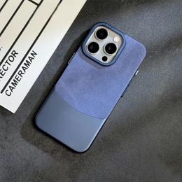 iPhone 15 Pro Max 14ファッションプリントバックカバーラグジュアリーモバイルシェルフルカバレッジ保護ケースのためのデザイナー電話ケース