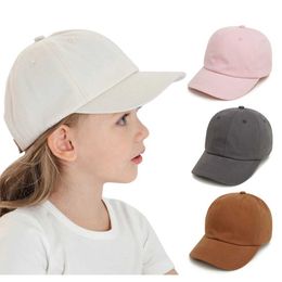 Caps Hats Caps Hats Fashionable Baby Sun Hat Summer Childrens Baseball Hat Adjustable Travel Childrens Hat Girl and Boy Accessories 8M-5Y WX5.27