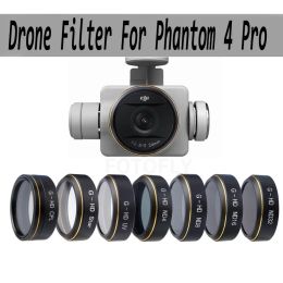 Drone Filter For Phantom 4 Pro V2.0 ND 4 8 16 32 CPL UV Filters Set For DJI Phantom 4 Advanced Gimbal Camera Accessory 6PCS/Set