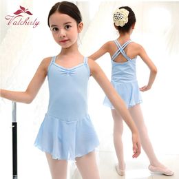 Girls Ballet Dance Dress Tutu Leotard Kids Wear Children Performance Costumes Ballerina Skill Use Soft Lace Skirt 240528