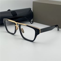 Vintage Brand Designer Mens Eyeglasses Fashion Eye Transparent Glasses Clear Lentes Myopia Prescription Optical Spectacle Frames Woman 269O