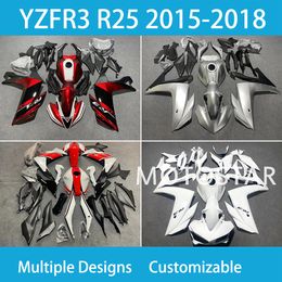 For YAMAHA YZF R3 R25 13 14 15 16 17 18 Cool Fairings YZFR3 2013-2014-2015-2016-2017-2018 Motorcycle Injection Aftermarket Fairing Kit