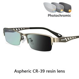 Men's Business Sun Transition Photochromic Reading Glasses Men Women Hyperopia diopters Presbyopia Glass 0 25 1 0 1 5 2 0 282s