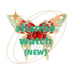 Designer Luxury Brooch Popular Japanese and Korean Style Personalized Oil Dripping Colorful Butterfly Brooch Fashion Animal Corsage Clothing Accessories