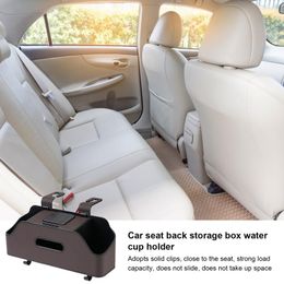 car tissue holder Microfiber Leather Tissue box Napkin holder Organizer Tissue case Container Supplies with Hooks Storage Box