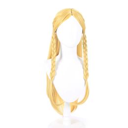 Аниме восхитительный в Dungeon Blonde Long Marcille Donato Cosplay Wig Wig