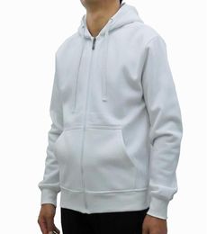 New Style Mens Hoodies Zipper Hooded Sweatshirt Cardigan Hoodie Standard And Fleece Casual Jumpers Long Sleeve Sportswear Streetwe9372376