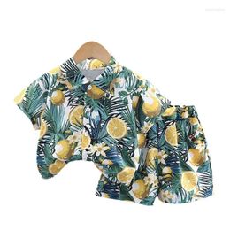 Clothing Sets Summer Baby Boys Clothes Suit Children Casual Shirt Shorts 2Pcs/Sets Toddler Sports Costume Infant Outfits Kids Sportswear
