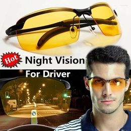 Sunglasses Night Vision Glasses Sun Men Outdoor Sport Driver Goggles