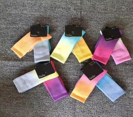 Unisex Men Tie Dye Ankle Socks Unisex Cotton Socks Streetwear 2021 Mens Casual Couple 100Cotton Warm Socks With Tags 2834010