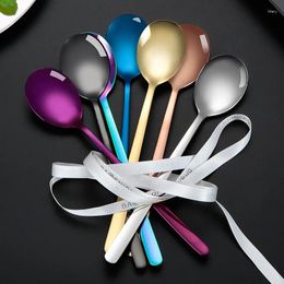 Coffee Scoops 304 Stainless Steel Spoon Long Handle Metal Spoons Tea Accessories Kitchen Gadgets