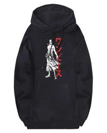 Casual Roronoa Zoro Hooded Sweatshirts Men Fleece Streetwear Tracksuits Punk Hoody Long Sleeve Hoodies Black Moletom Homme 2020 X05581913