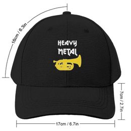Heavy Metal - Funny Marching Baritone Gift, Marching Band, Concert Band Classic T-Shirt Baseball Cap New In Hat Women Hats Men's