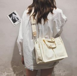2019 New Canvas Bag Reusable Shopping Bags Grocery Tote Bag Cotton Daily Use Handbags Women Casual Handbag T2001104181973