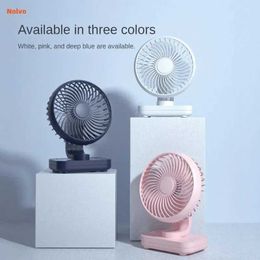 Fans Fans Portable Mini Fan Auto Desk Fan 4 Speed Wind Mute Adjustable Air Coolers Rechargeable For Office Home Desktop Office WX5.28