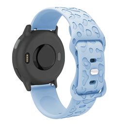 18mm 20mm 22mm Silicone Strap for Garmin Forerunner 245 255 265 Venu Smart Watch Band for Samsung/Huawei/Amazfit