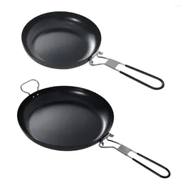 Pans Nonstick Frying Pan Foldable Handle Non Stick Skillet Easy Cleaning Camping Multifunctional Camp Cooking Supplies