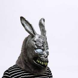 Animal Cartoon Rabbit mask Donnie Darko FRANK the Bunny Costume Cosplay Halloween Party Maks Supplies T200116 263g