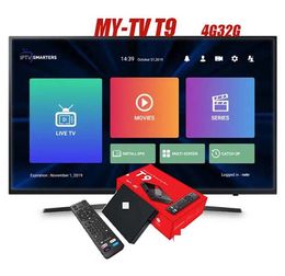 T9 My-tv Suscripcion HD TV box 4G+32G Android 11 for smart TV android box Set Top Box
