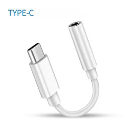 Type C To 3.5mm Aux Adapter Type-c 3 5 Jack Audio Cable for IPhone 12 Pro Huawei V30 mate 20 P30 Xiaomi Mi 10 9