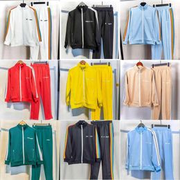 designer hoodie mens womens designer Palms Tracksuit Sweatshirts Tuta Sportiva Men Sets Track Suit Coats Man Jackets Pants Sweatsuits Tops Coats Blue