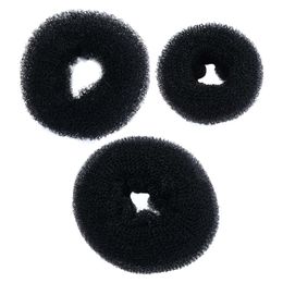 Sponge Female Hair Accessories Easy Big Ring Korean Style Ponytail Holder Women Hair Ring Hairstyle Tools Bird's Nest Bun Maker