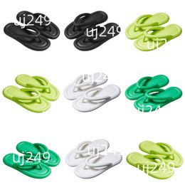 Летние новые тапочки дизайнер для женщин для женщин обувь белый черный зеленый цвет удобные шлепанцы Слиппер-Сандалии Fashion-01 Женские плоские слайды Gai Outdoor Shoes xj